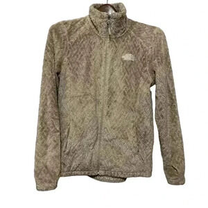 The North Face Women's Novelty Osito Jacket Dow Skin Brown Basketweave Small
